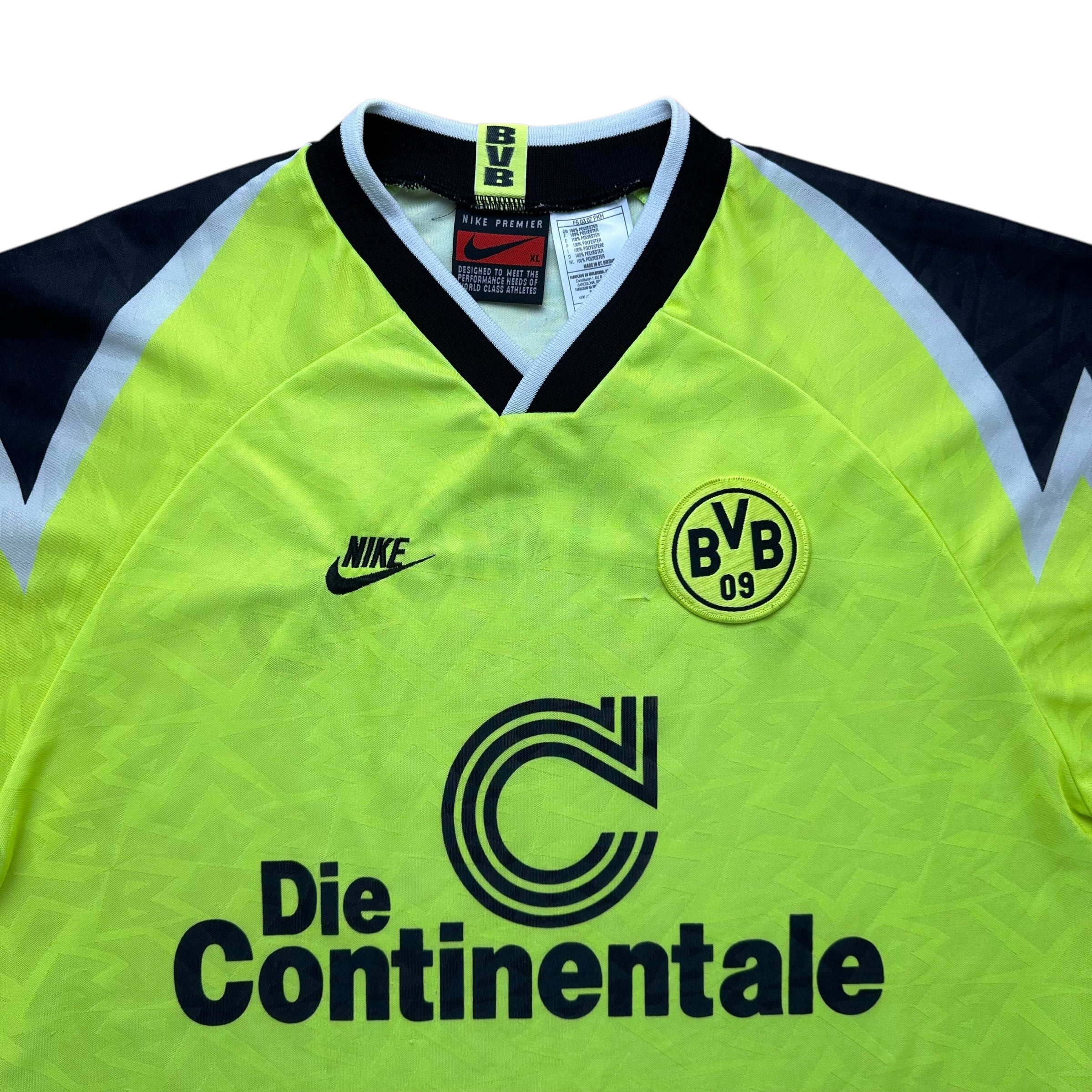Borussia Dortmund 1995-96 Home Shirt (XL)